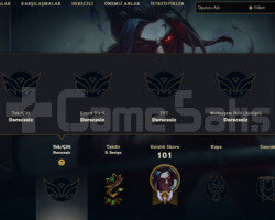 45 SEVIYE 3 SKIN 40 HERO HANDMADE UNRANKED HESAP