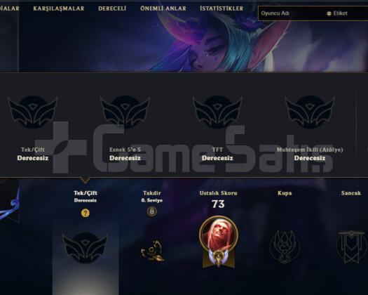 16 KOSTUM 53 HERO HANDMADE UNRANKED HESAP