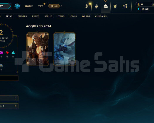 TR Unranked | 2 Kostüm - 15K Mö | LoL Hesap