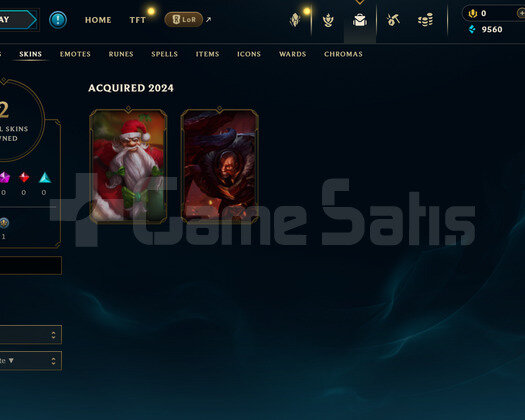 TR Unranked | 2 Kostüm - 20 Hero | LoL Hesap