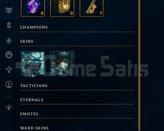 TR Unranked | 1 Kostüm - 15K Mö | LoL Hesap