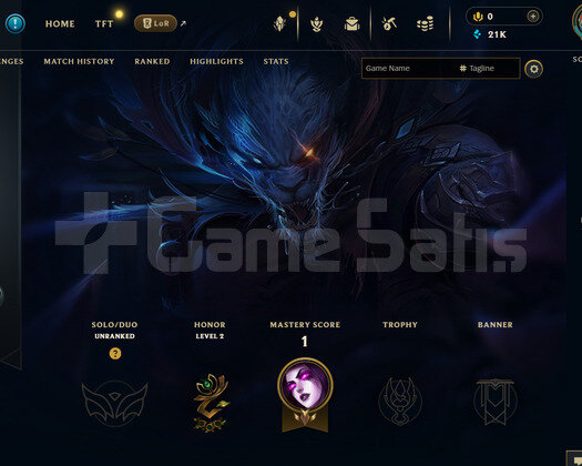 TR Unranked | 1 Kostüm - 21K Mö | LoL Hesap
