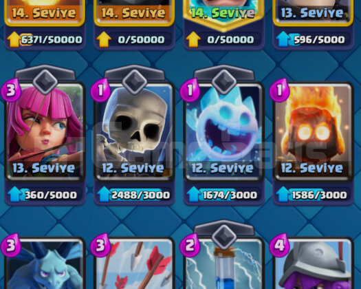 Level 14 deck Royale Hesap