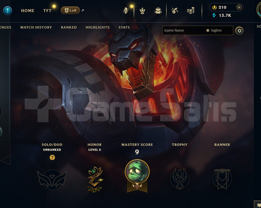 TR Unranked | 1 Kostüm - 13K Mö | LoL Hesap