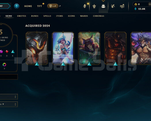 TR Unranked | 5 Kostüm - 23K Mö | LoL Hesap