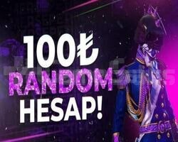 ÖZEL STOK 100 TL RANDOM HESAP VİP +++