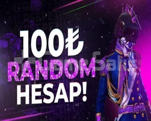 ÖZEL STOK 100 TL RANDOM HESAP VİP +++