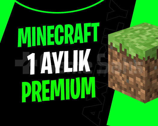1 Aylık Minecraft Premium | Garanti & Destek