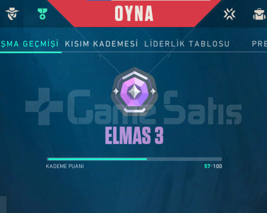 YİTİK VANDAL + İYON SHERİFF - DİAMOND 3 HESAP