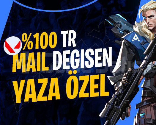 TR - YAZA ÖZEL - MAİL DEĞİŞEN HESAP - GARANTİLİ