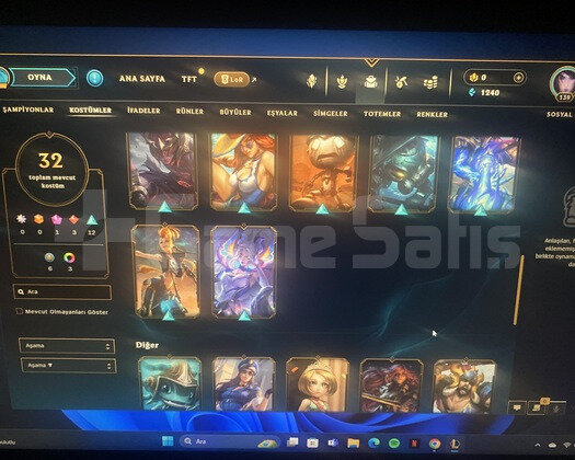 Lol ucuz hesap 0dan yükseltmek isteyenlere