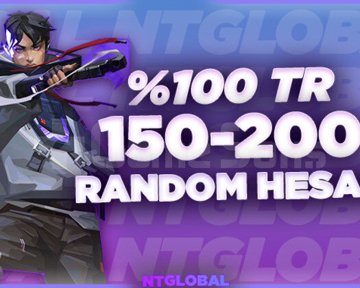 TR SUNUCU 150-200 SKİN VALORANT RANDOM HESAP