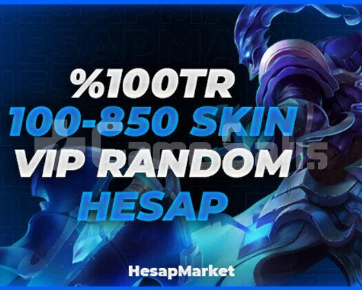 TR 100-850 SKIN VİP RANDOM HESAP