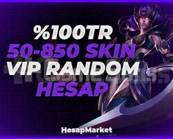 TR 50-850 SKIN VİP RANDOM HESAP