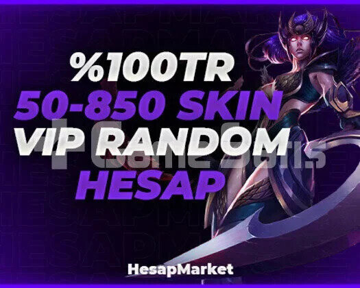TR 50-850 SKIN VİP RANDOM HESAP