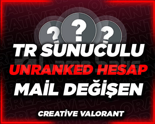TR SUNUCU | UNRANKED | RANKED READY | GARANTİLİ