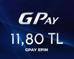 11.80 TL Gpay Epin