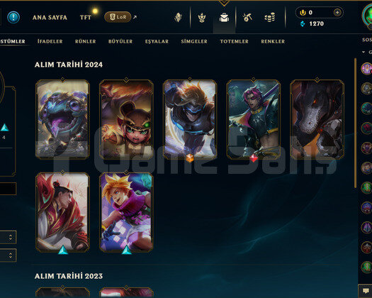 Pulsefire Ezreal olan Yerleştirmesi Plat olan hesa