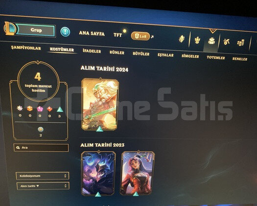 Unranked güzel kostümler var