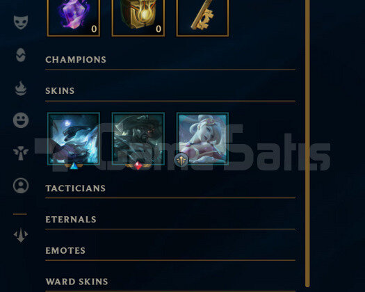 EUW Unranked | 1 Kostüm - 19K Mö | LoL Hesap