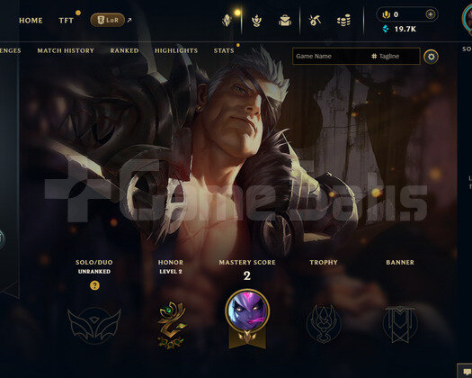 EUW Unranked | 1 Kostüm - 19K Mö | LoL Hesap