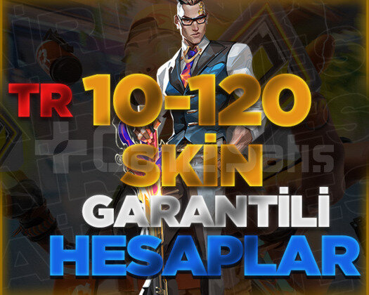 TR | 10-120 SKİN GARANTİLİ +VİP HESAPLAR / BOŞ YOK