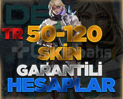 TR | 50-120 SKİN GARANTİLİ +VİP HESAPLAR / BOŞ YOK