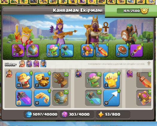 Bb 16 Max Hesap 288 Lvl