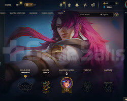 EUW Unranked | 1 Kostüm - 23 Hero | LoL Hesap
