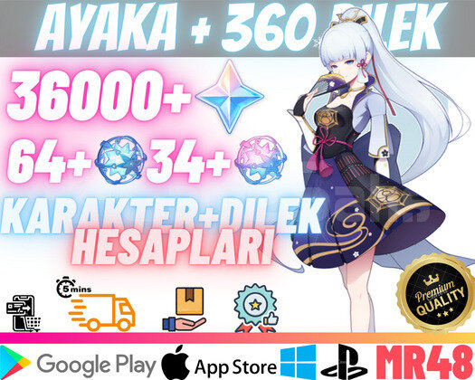 EU | MR48 Ayaka + 360Dilek - 36000Köken 64+34Yazgı