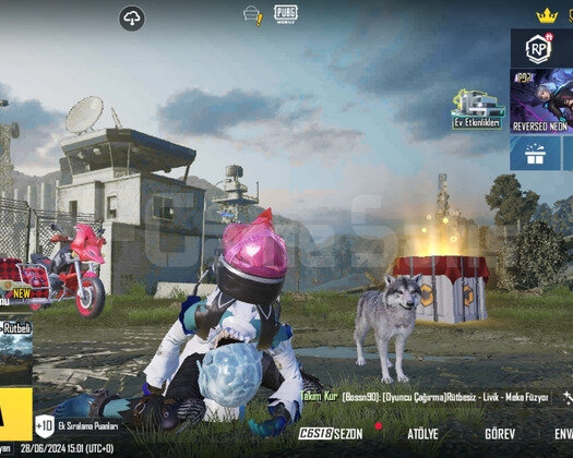 Pubg mobile hesap 61 seviye