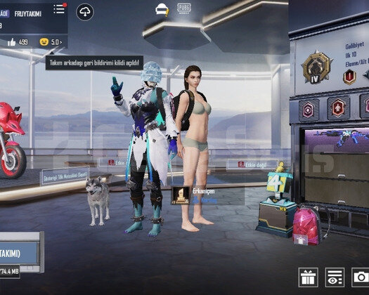 Pubg mobile hesap 61 seviye