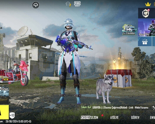 Pubg mobile hesap 61 seviye