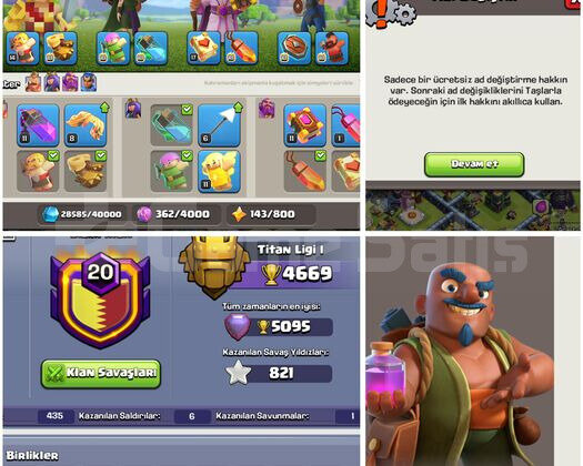 TH15COC | IDSİZ  221 LEVEL MAX KÖY