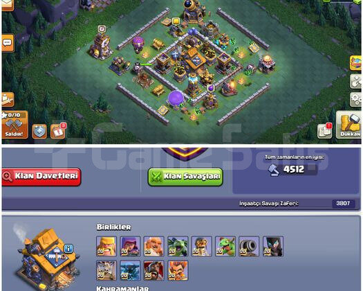 TH15COC | IDSİZ  221 LEVEL MAX KÖY