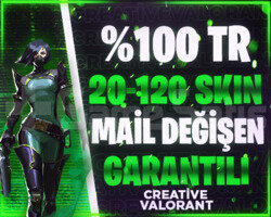 TR SUNUCU | 20-120 SKİN MAİL DEĞİŞEN | GARANTİLİ