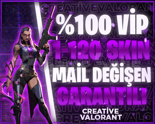 FULL VIP | 1-120 SKİN MAİL DEĞİŞEN | GARANTİLİ