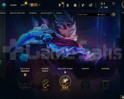 TR Unranked | 1 Kostüm - 17K Mö |LoL Hesap
