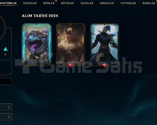 EUW Geçen Sezon Plat | 2 Kostüm - 23 Hero |LoL