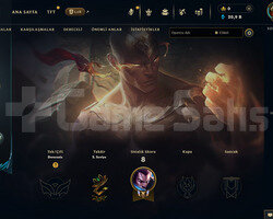 EUW Geçen Sezon Plat | 2 Kostüm - 23 Hero |LoL