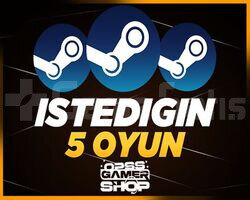 İstediğiniz 5 Oyun + Garanti