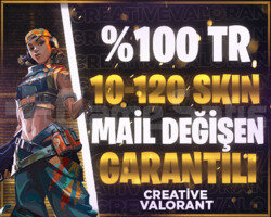 TR SUNUCU | 10-120 SKİN MAİL DEĞİŞEN | GARANTİLİ