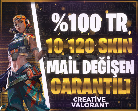 TR SUNUCU | 10-120 SKİN MAİL DEĞİŞEN | GARANTİLİ