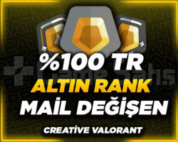 TR SUNUCU | ALTIN 1-2-3 RANK DÜŞÜK RMR | GARANTİLİ