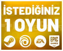 İstediğiniz 1 Oyun +Garanti