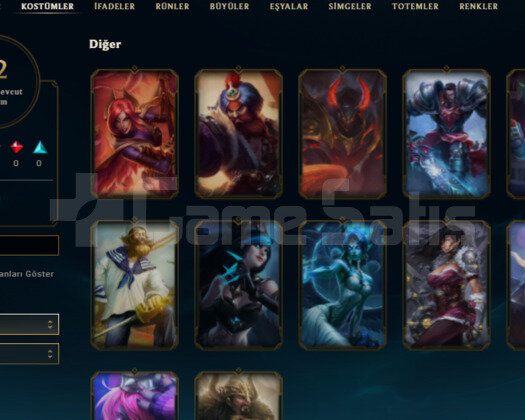2012 KAYIT 12 SKIN 37 HERO NADIR SIMGELI TOTEMLI