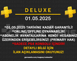 PS+ DELUXE | PS4 | PRIMARY HAK