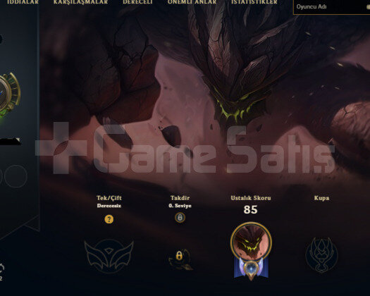 2018 KURULUM 25 HERO 0 SKIN HANDMADE UNRANKED UCUZ
