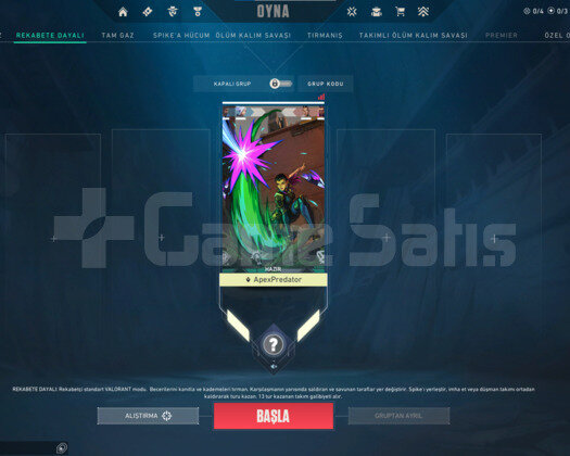 TR 22 LEVEL UNRANKED VALORANT HESAP + MAİL DEĞİŞİR