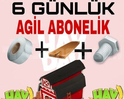 6 GÜNLÜK AGİL ABONELİĞİ